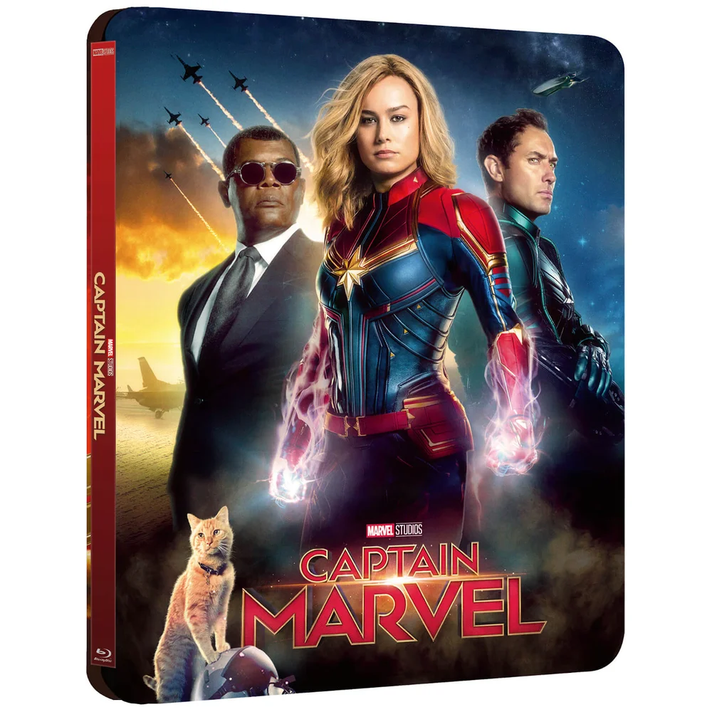 Captain Marvel - Zavvi Exclusive 3D Lenticular Steelbook (Inklusive 2D Blu-ray) Bild 1
