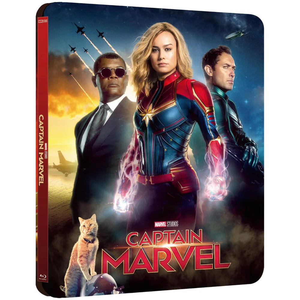 Captain Marvel - Zavvi Exclusive 4K Ultra HD Lenticular Steelbook (Inklusive 2D Blu-ray) Bild 1