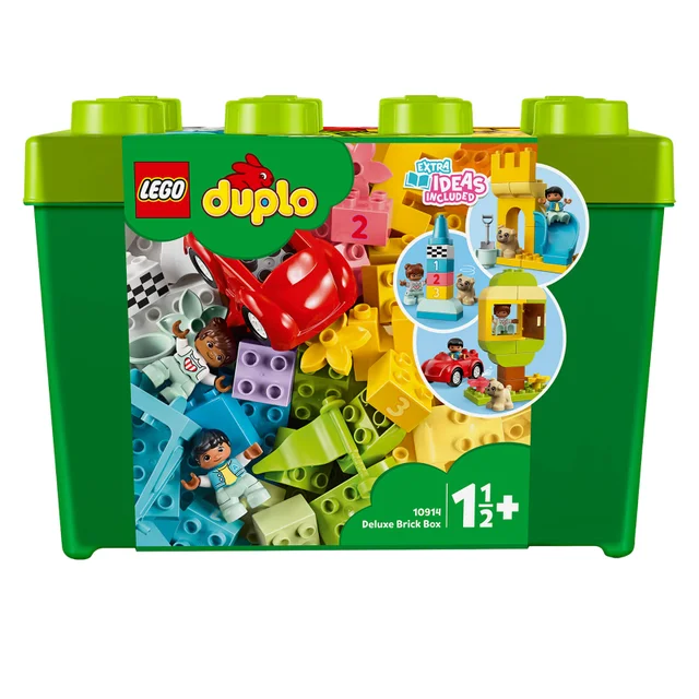 LEGO DUPLO Deluxe Steinebox, Baby-Lernspielzeug ab 1,5 Jahren (10914)