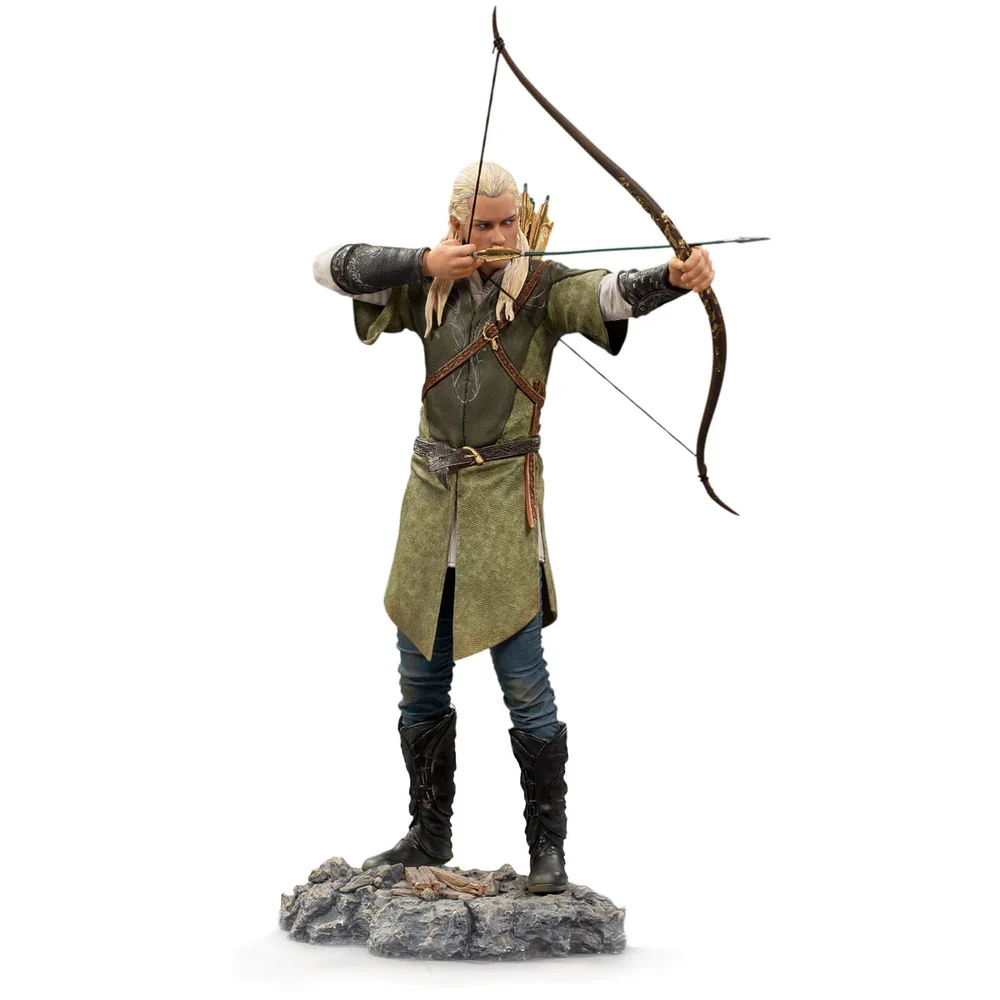 Iron Studios Der Herr der Ringe BDS Art Figur im Maßstab 1:10 Legolas 23 cm Bild 1