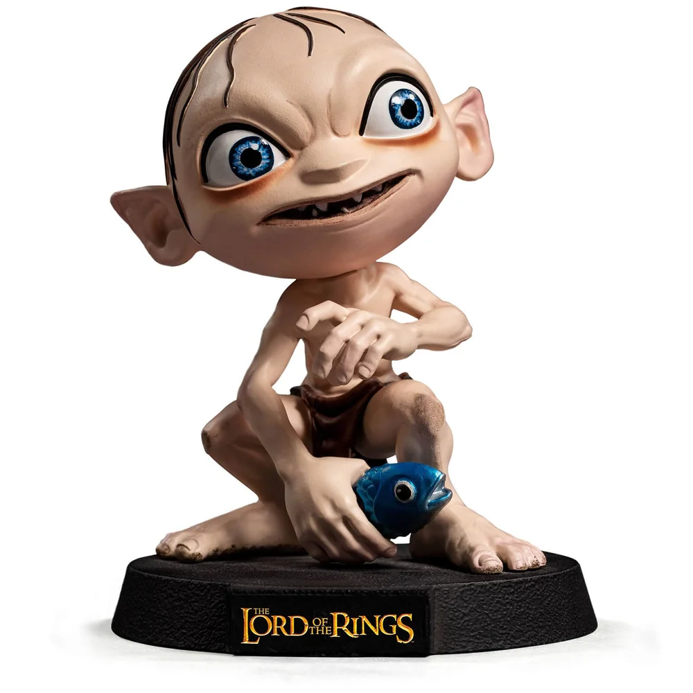 Iron Studios Der Herr der Ringe Mini Co. PVC-Figur Gollum 9 cm Bild 1