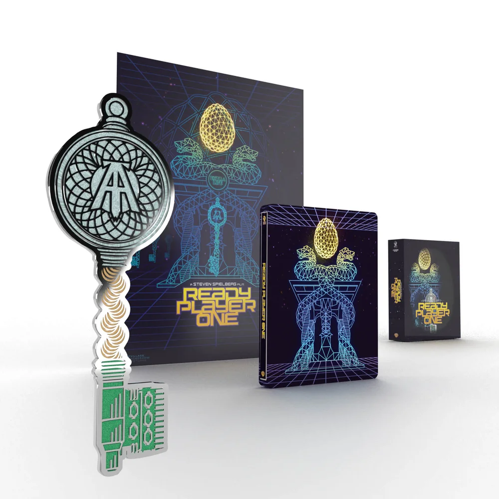 Titans of Cult: Ready Player One - Limited Edition 4K Ultra HD Steelbook (Inkl. 2D Blu-ray) Bild 1