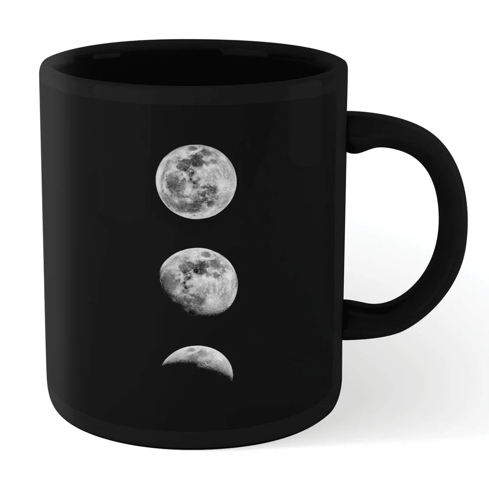 The Motivated Type 3 Moons Mug - Black Bild 1