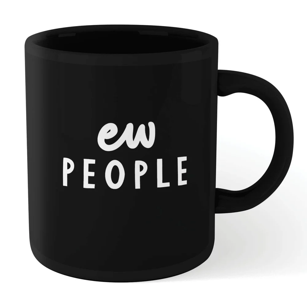 The Motivated Type Ew People Mug - Black Bild 1