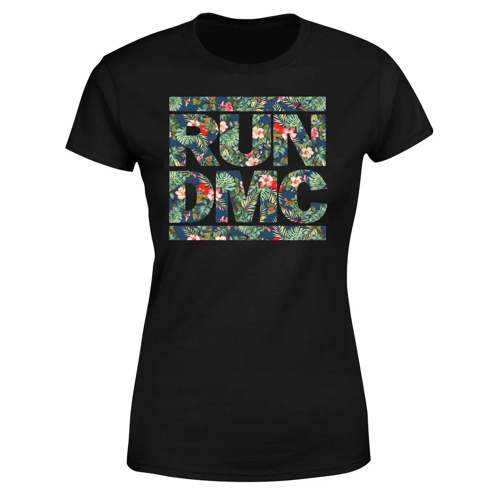 Tropical Run Dmc Damen T-Shirt - Schwarz - 3XL Bild 1