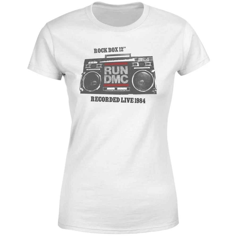 Run DMC Recorded Live 1984 Damen T-Shirt - Weiß - 3XL Bild 1