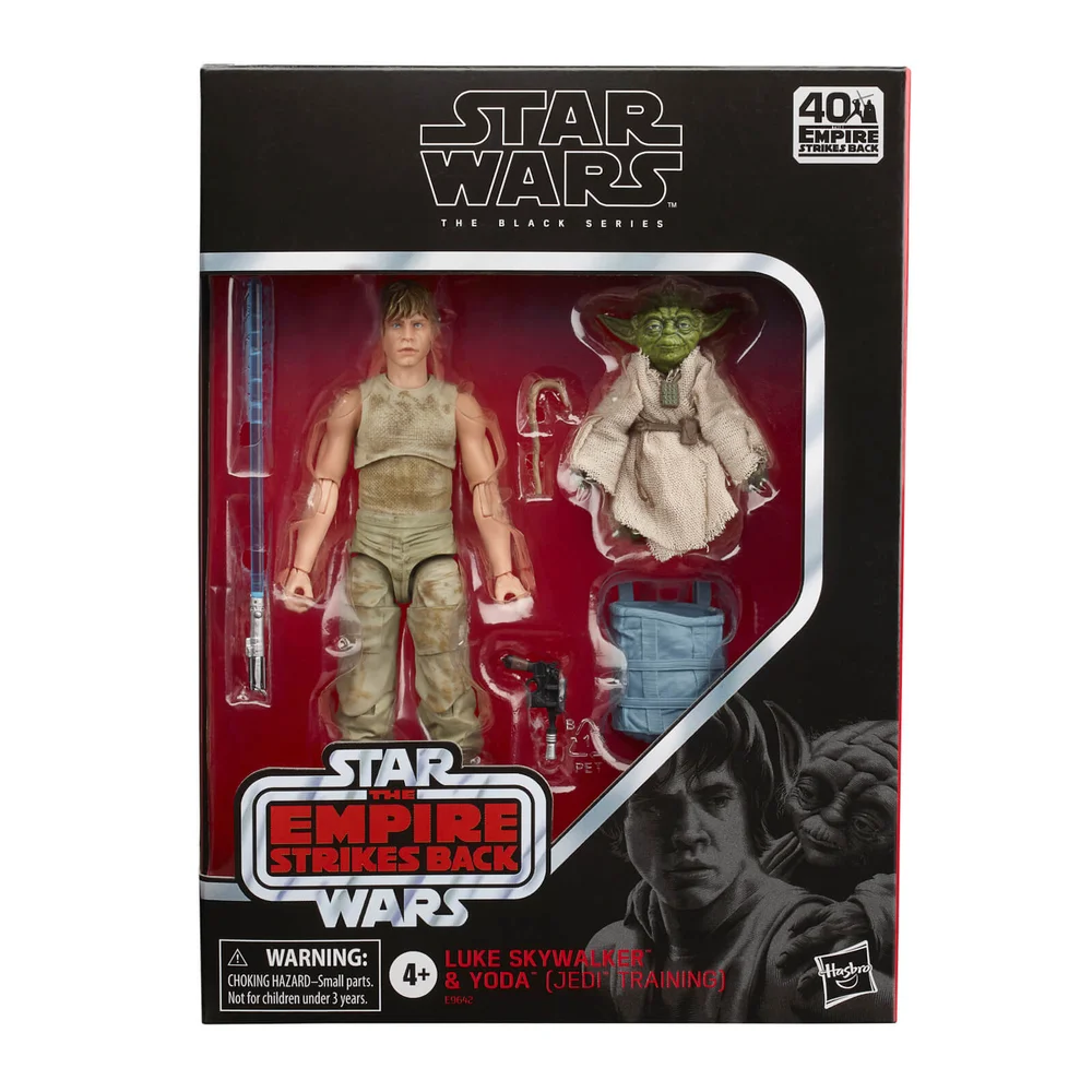 Star Wars The Black Series Luke Skywalker und Yoda (Jedi Training) Bild 1