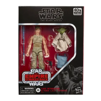Star Wars The Black Series Luke Skywalker und Yoda (Jedi Training)