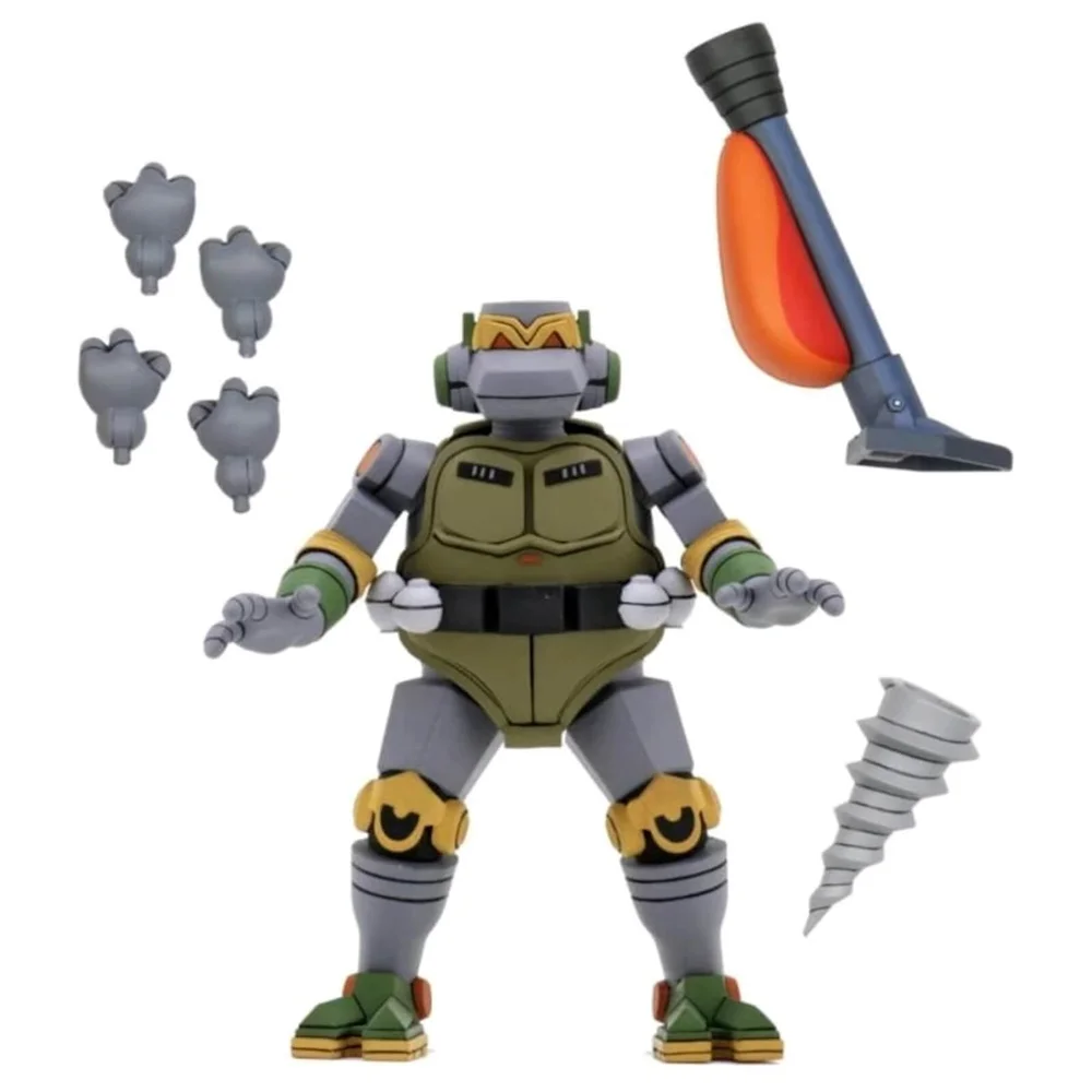 NECA Teenage Mutant Ninja Turtles Cartoon Metalhead Ultimate 18 cm Actionfigur Bild 1