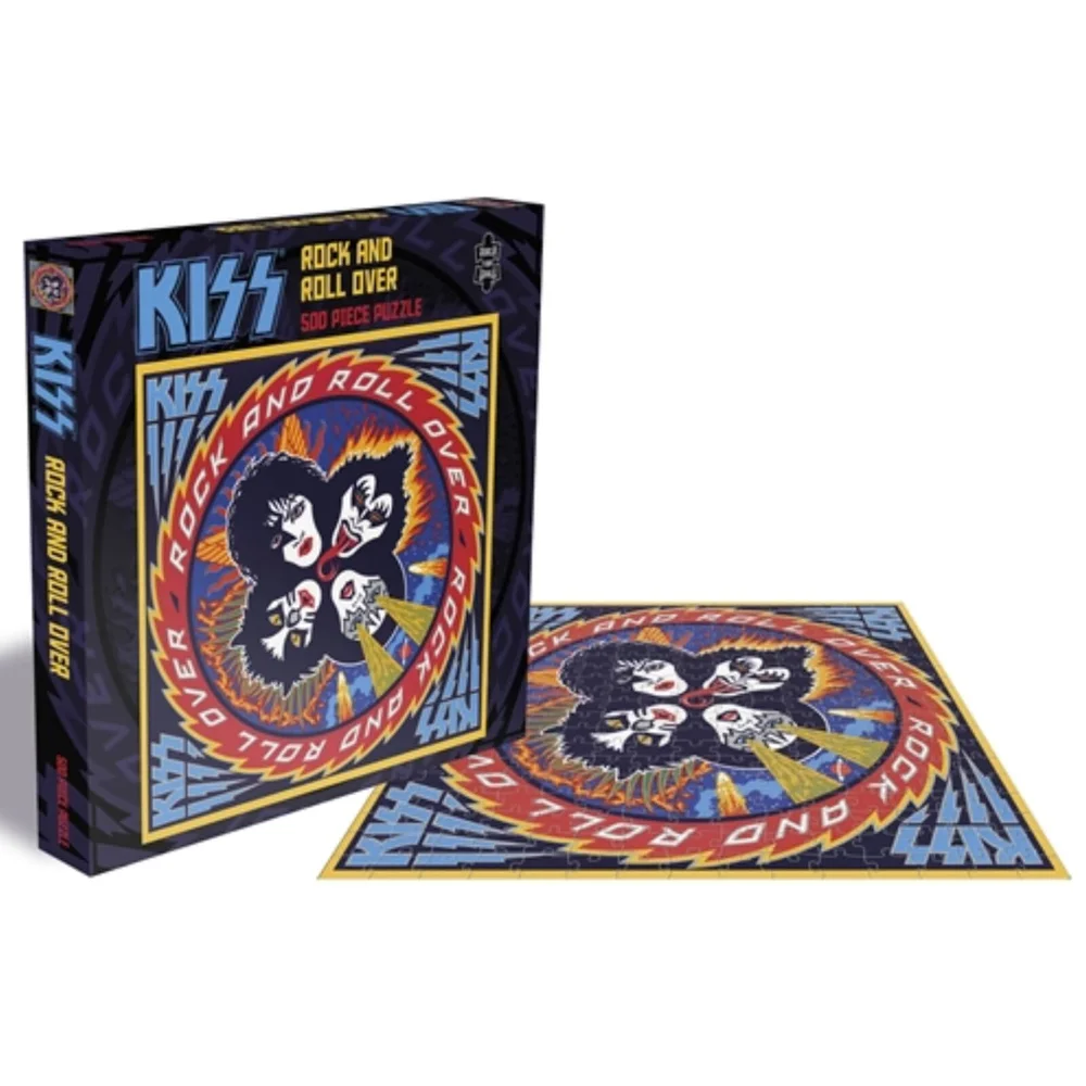 Kiss Rock and Roll Over (500-teiliges Puzzle) Bild 1