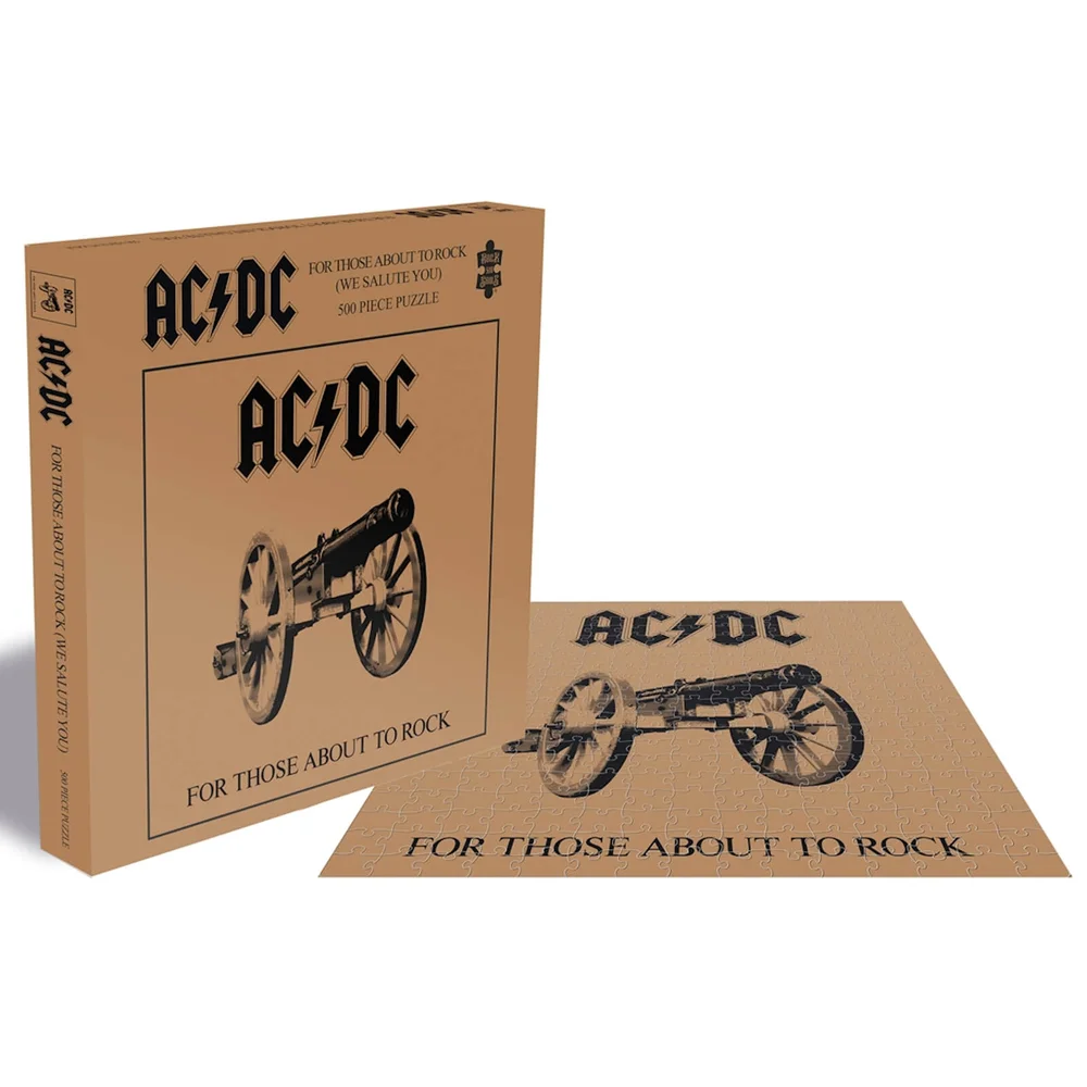 AC/DC For Those About to Rock (500-teiliges Puzzle) Bild 1