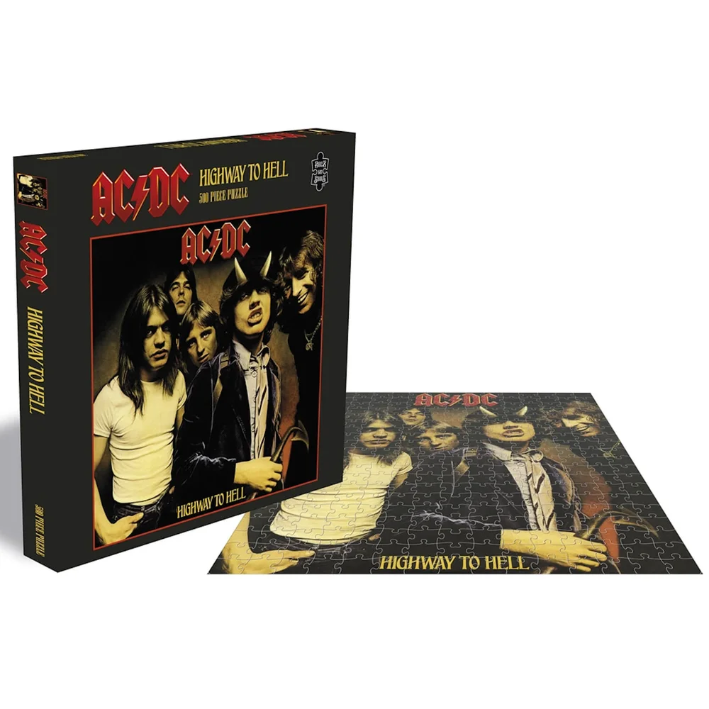 AC/DC Highway to Hell (500-teiliges Puzzle) Bild 1
