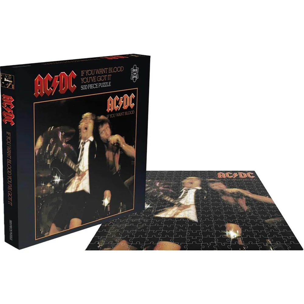 AC/DC If You Want Blood (500-teiliges Puzzle) Bild 1