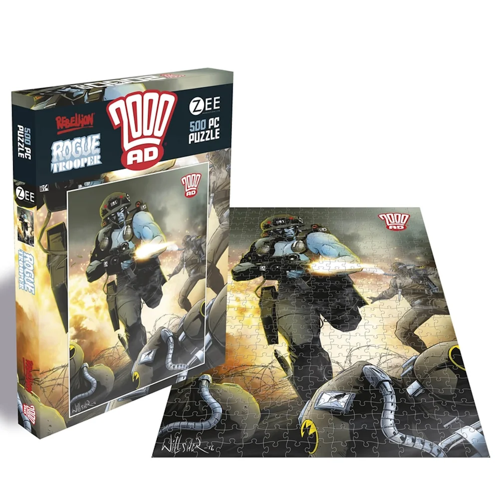 2000AD Rogue Trooper (500-teiliges Puzzle) Bild 1
