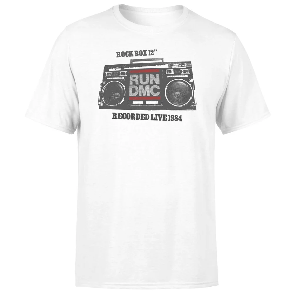 Run DMC Recorded Live 1984Unisex T-Shirt - Weiß - 3XL Bild 1