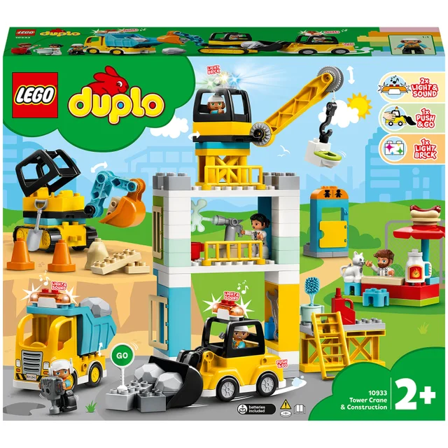LEGO DUPLO Große Baustelle mit Licht und Ton (10933)