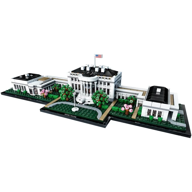 LEGO Architecture: Das Weiße Haus, Modellbausatz für Erwachsene (21054)