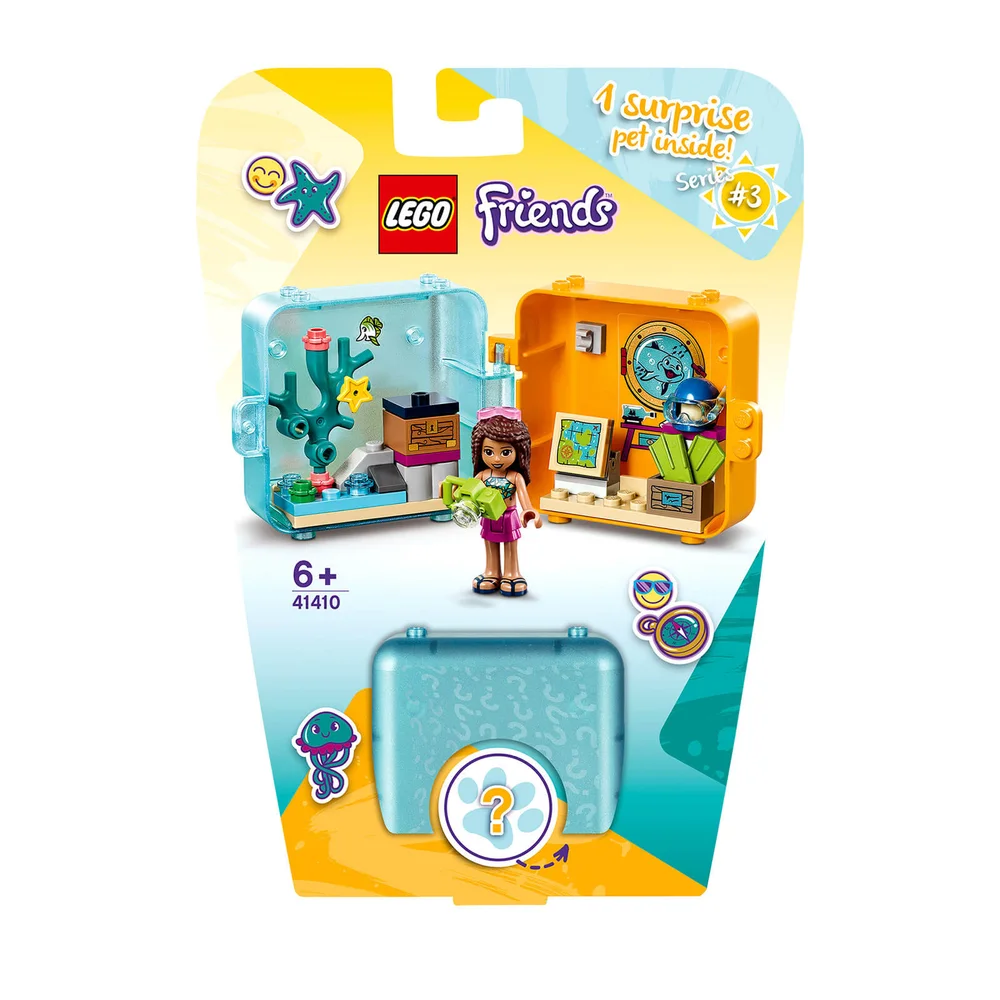 LEGO Friends: Andreas Sommer Würfel - Tauchschule (41410) Bild 1