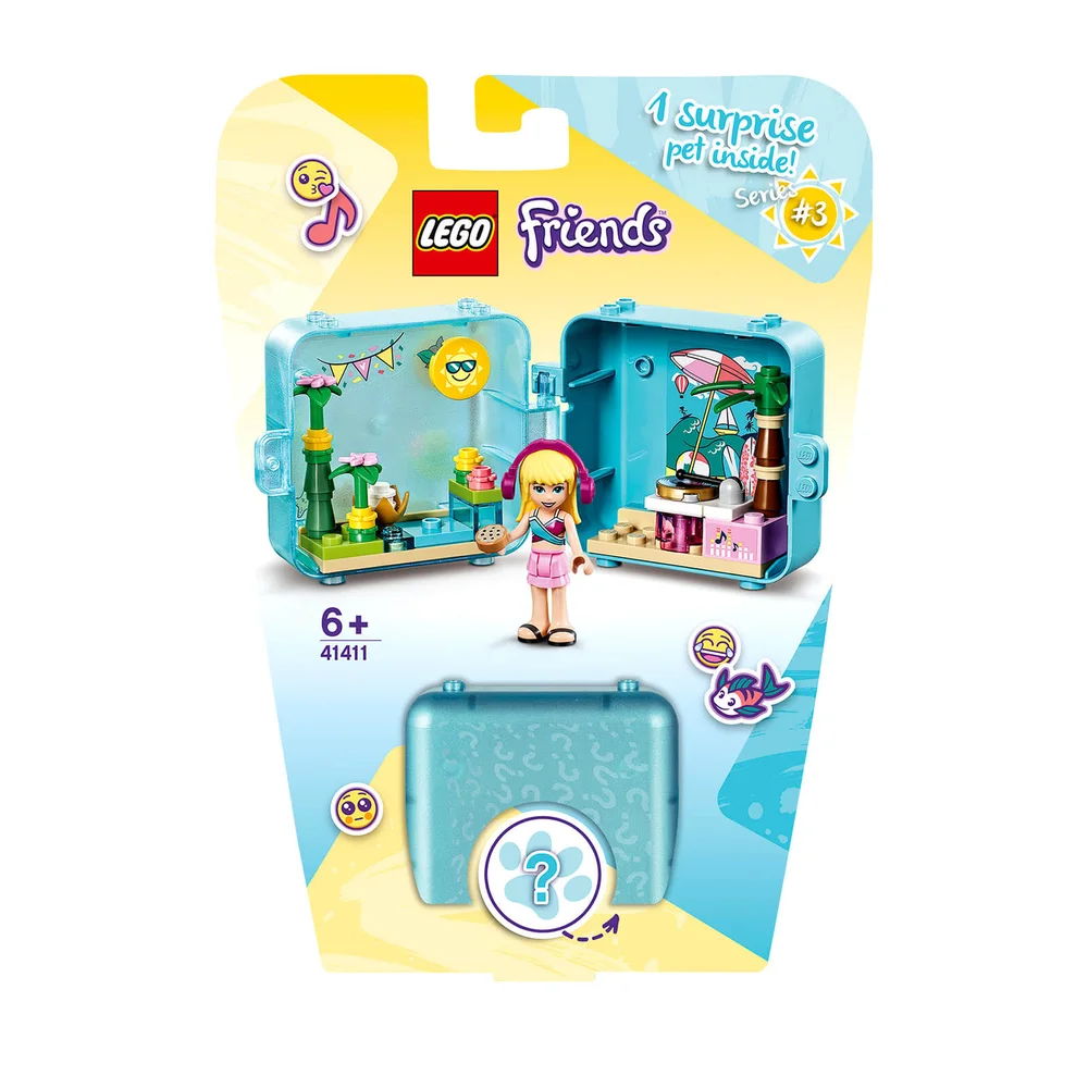 LEGO Friends: Stephanies Sommer Würfel - Strandparty (41411) Bild 1