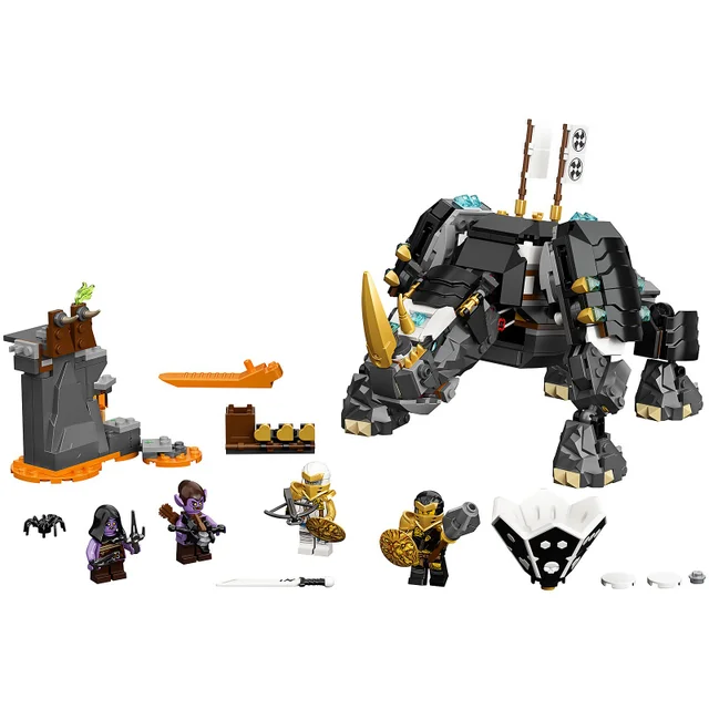 LEGO 71719 NINJAGO Zanes Mino-Monster, 2-in-1 Bauset und Brettspiel