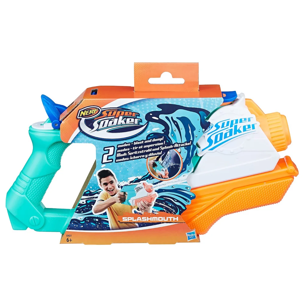 NERF Super Soaker Splash Mouth Water Gun Bild 1