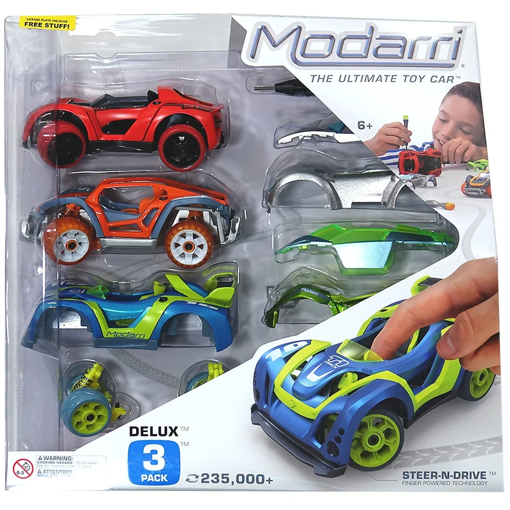 Modarri Deluxe 3 Pack Build Your Car Kit Bild 1