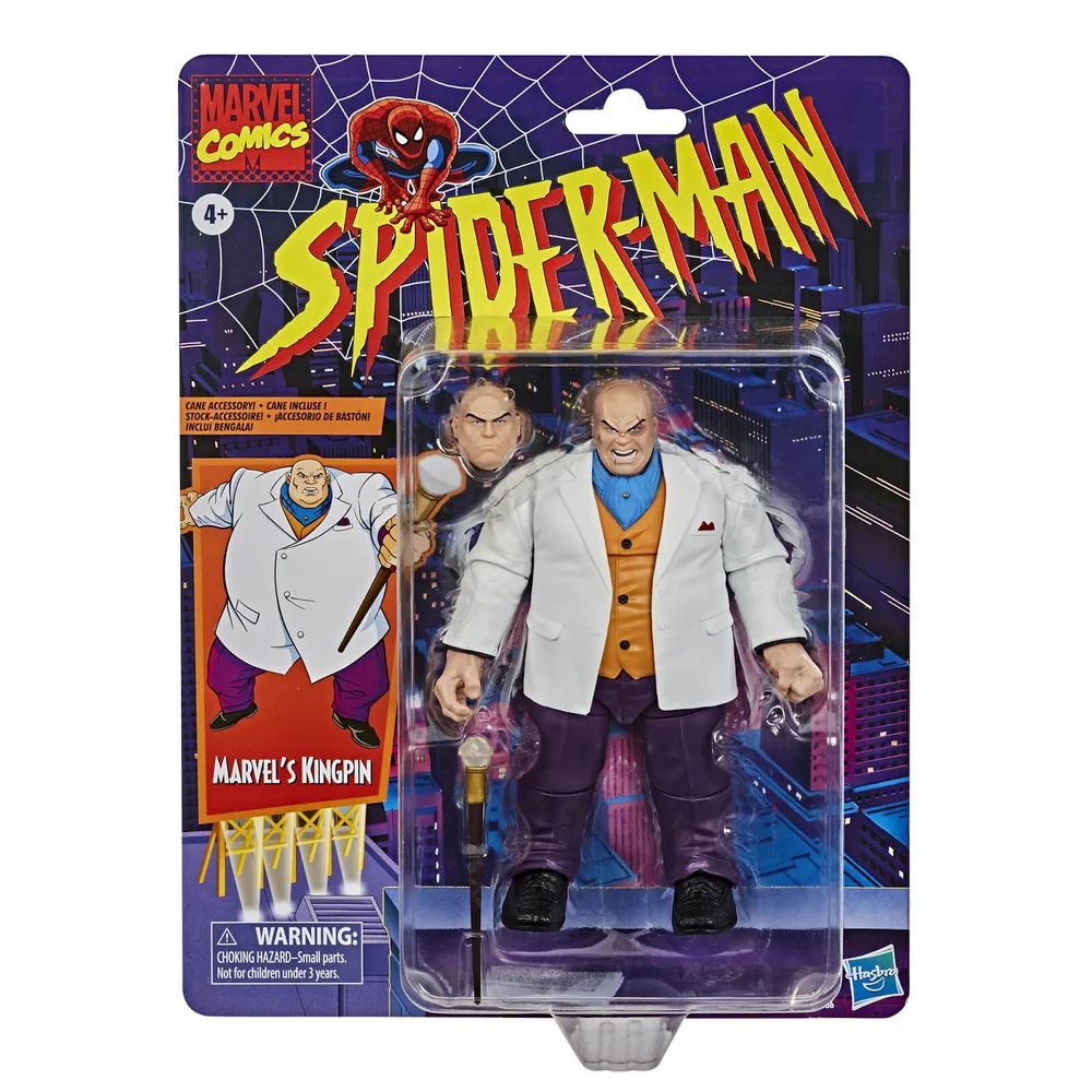 Hasbro Marvel Legends 6-inch Marvel’s Spider-Man Kingpin Vintage Collection Action Figure Bild 1
