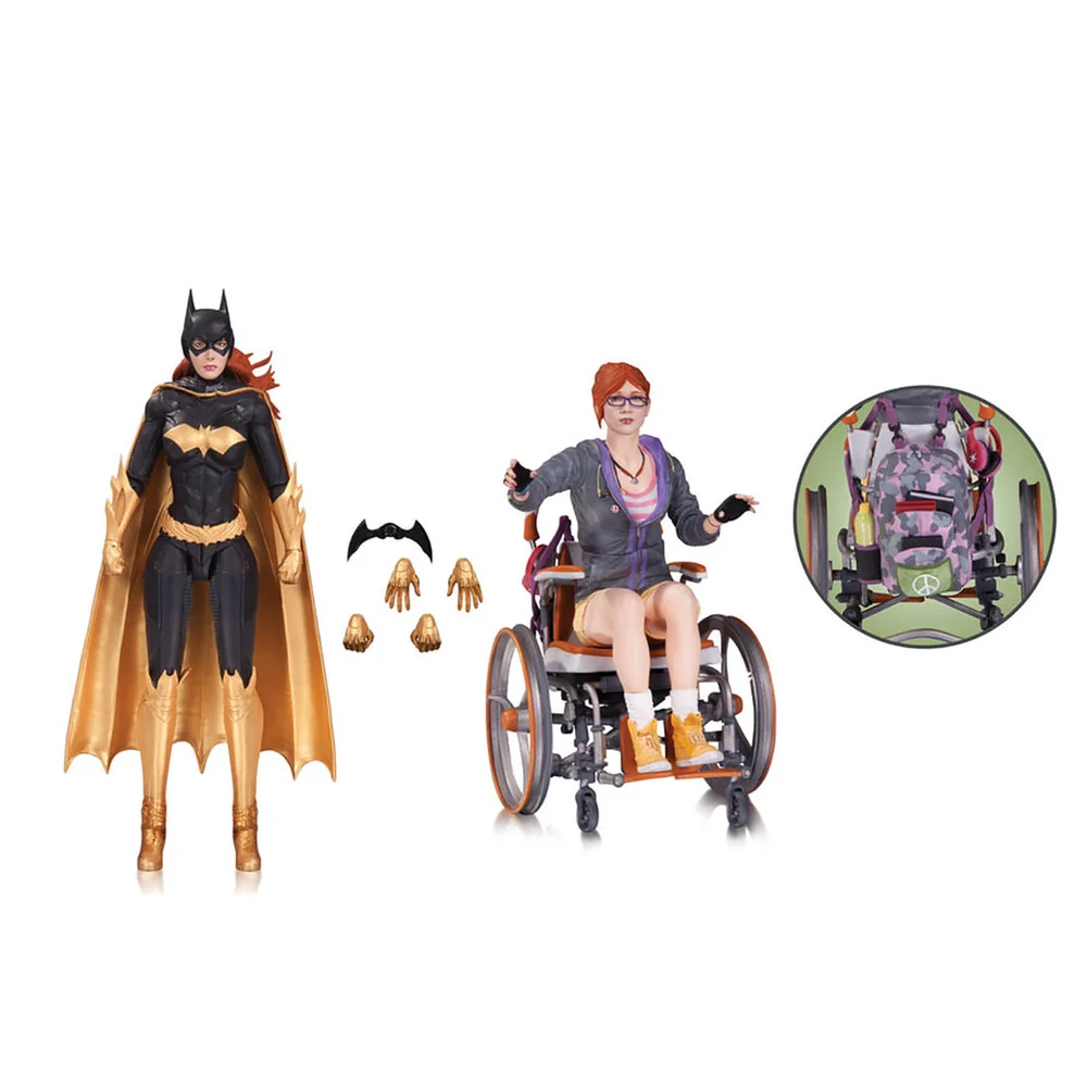 DC Collectibles DC Comics Batman Arkham Knight Batgirl Oracle Action Figure (Pack of 2) Bild 1