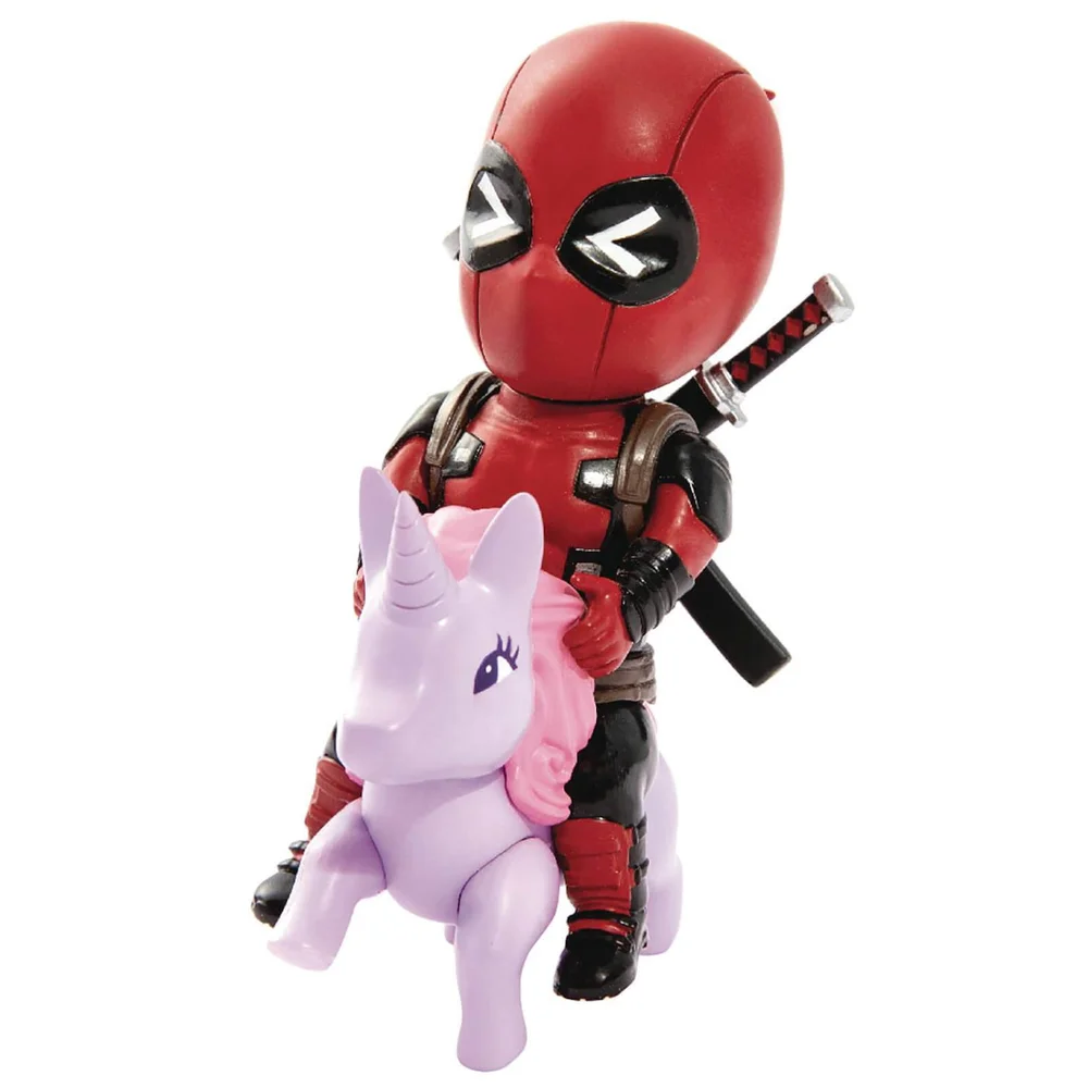 Beast Kingdom Marvel Comics Deadpool Pony Figur Bild 1
