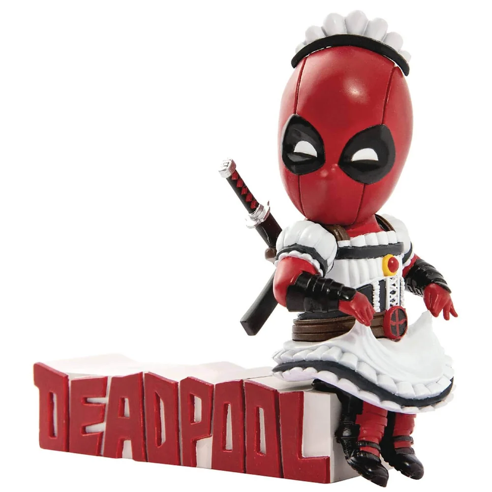 Beast Kingdom Marvel Comics Deadpool Maid Outfit Figur Bild 1
