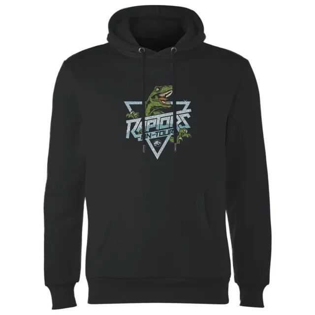 Jurassic Park Raptors On Tour Stroke Hoodie - Schwarz