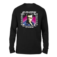 Jurassic Park Jeff Unisex Long Sleeve T-Shirt - Schwarz