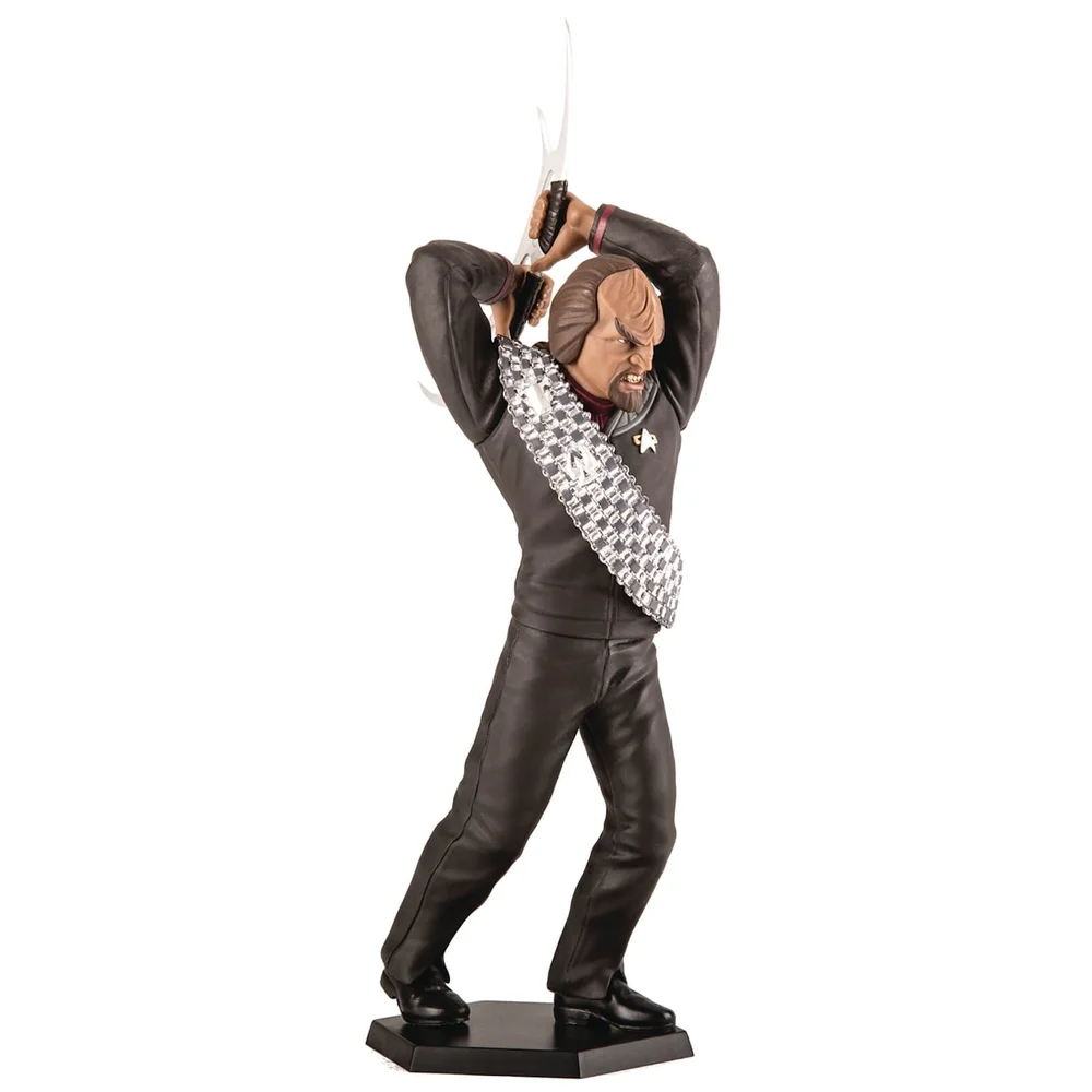 Quantum Mechanix Star Trek: Deep Space 9 Worf Mini Masters Figur Bild 1