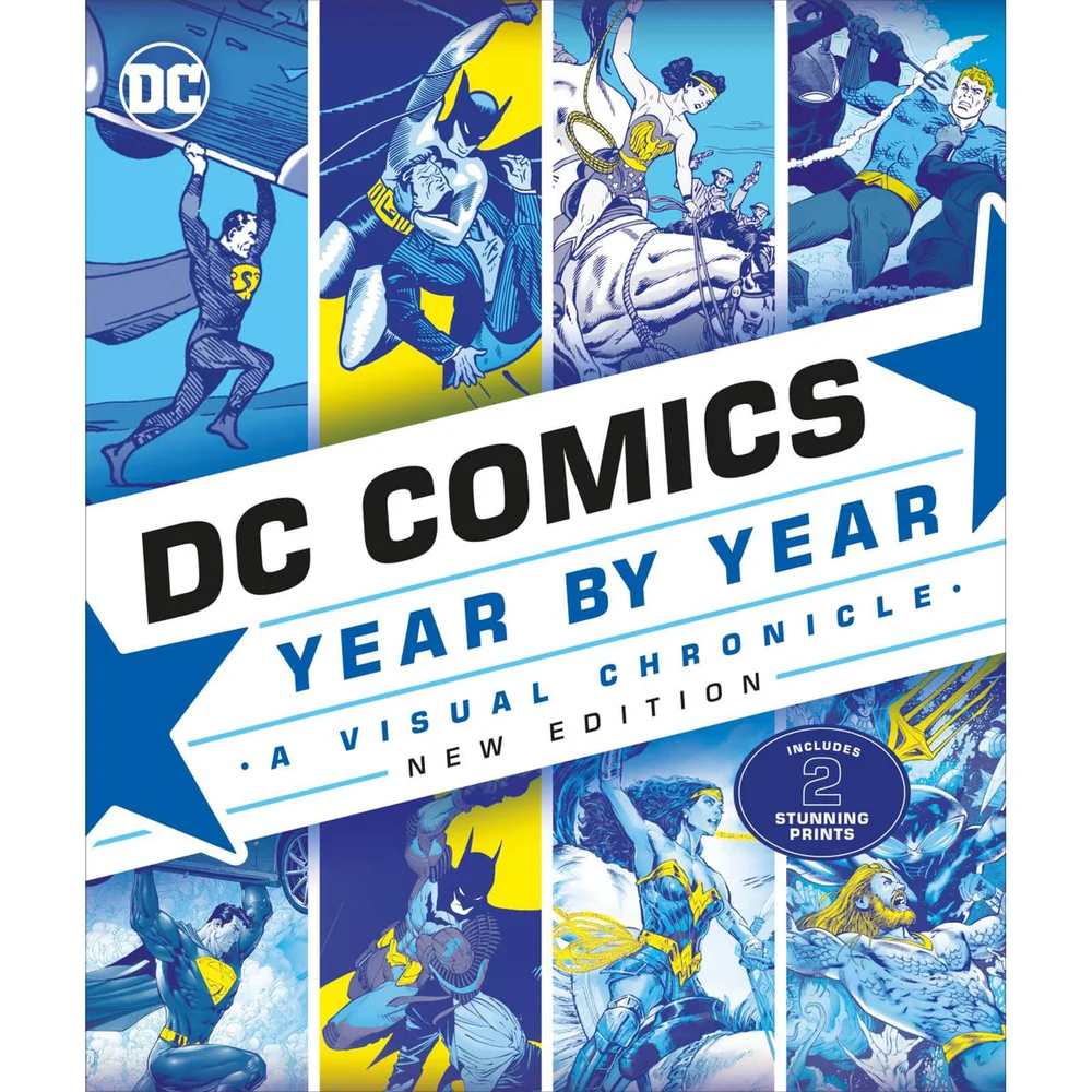 DK Books DC Comics Year By Year New Edition Hardback Bild 1