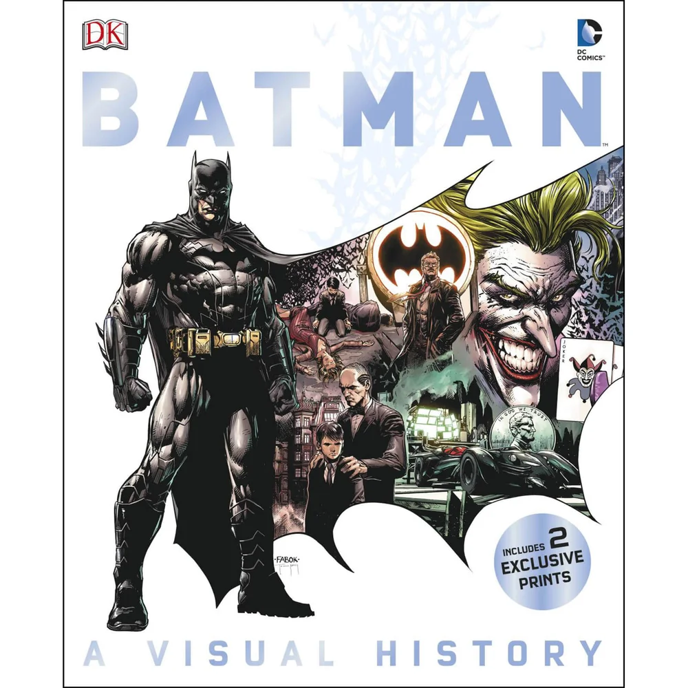 DK Books Batman A Visual History Hardcover Bild 1