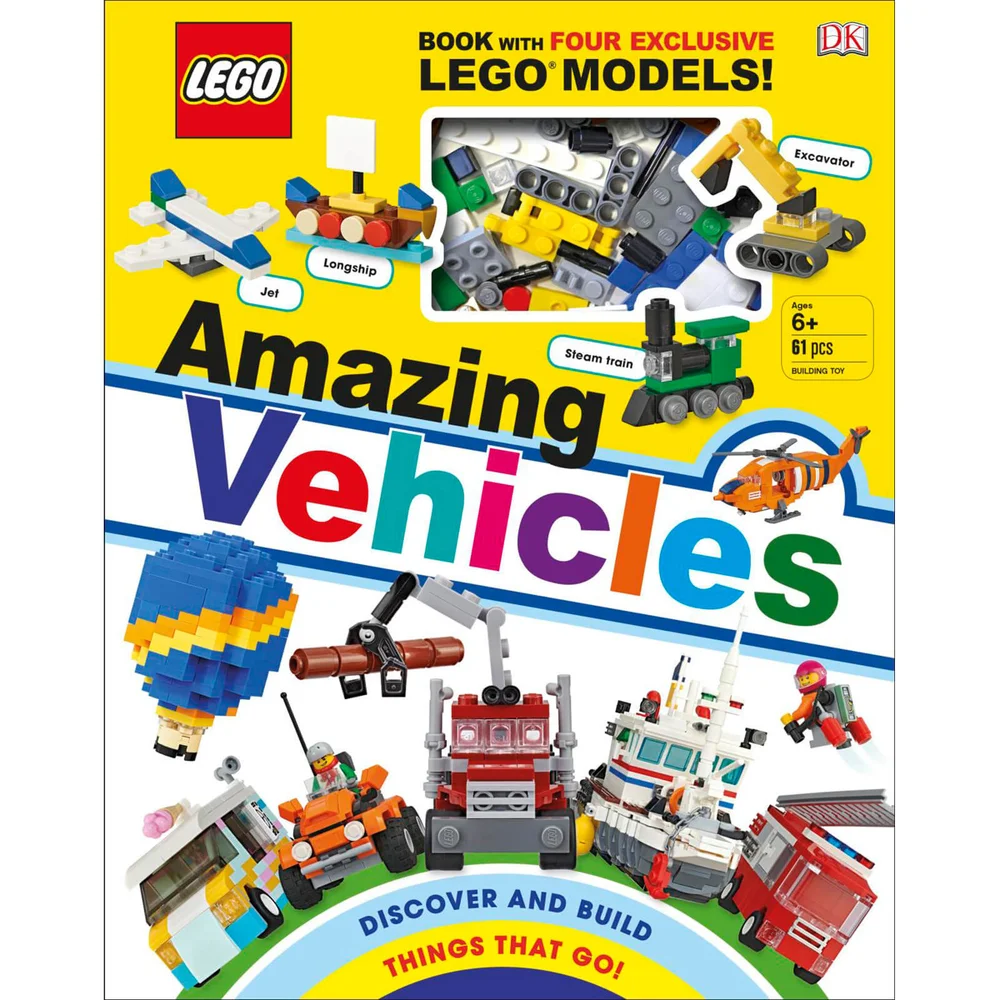 DK Books LEGO Amazing Vehicles Hardcover Bild 1