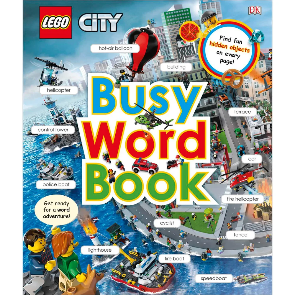 DK Books LEGO CITY Busy Word Book Hardcover Bild 1