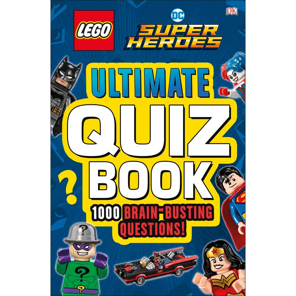 DK Books LEGO DC Comics Super Heroes Ultimate Quiz Book Paperback Bild 1