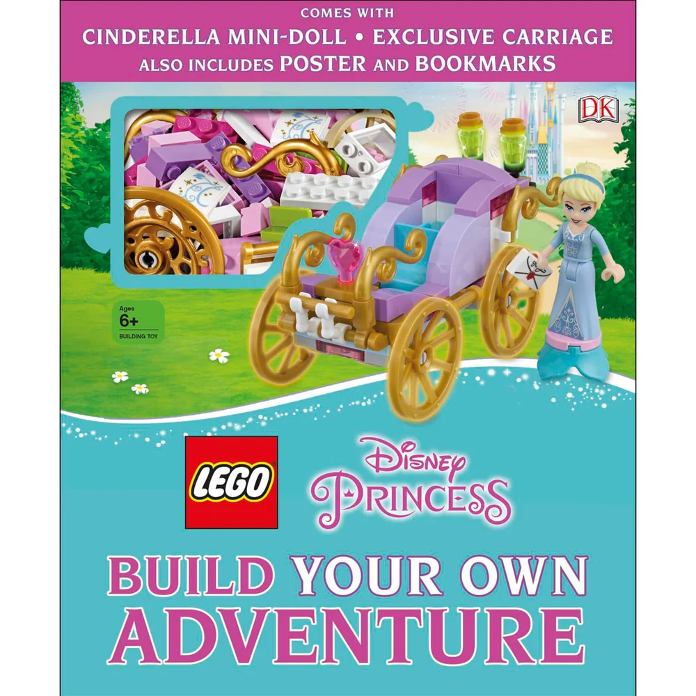 DK Books LEGO Disney Princess Build Your Own Adventure Hardback Bild 1