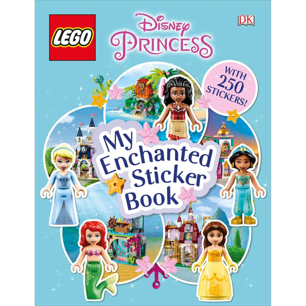DK Books LEGO Disney Princess My Enchanted Sticker Book Paperback Bild 1