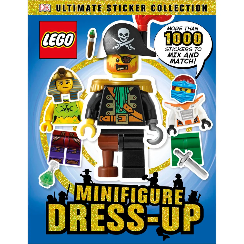 DK Books LEGO Minifigure Dress-Up Ultimative Aufklebersammlung Taschenbuch Bild 1