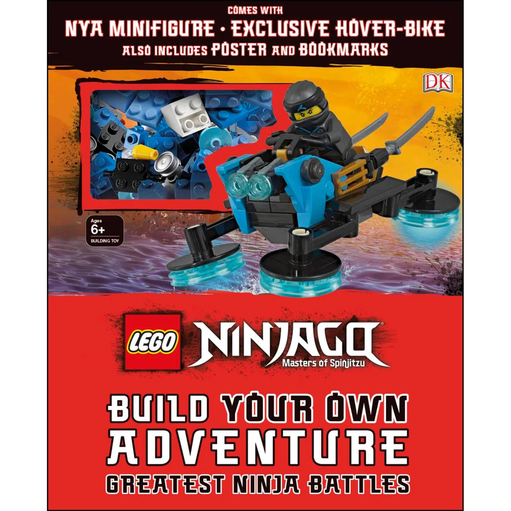 DK Books LEGO NINJAGO Build Your Own Adventure Greatest Ninja Battles Hardback Bild 1