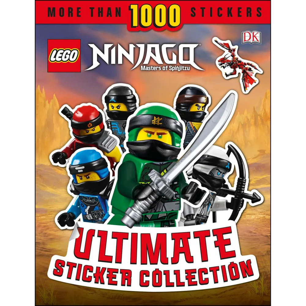 DK Bücher LEGO NINJAGO Ultimative Aufklebersammlung Taschenbuch Bild 1