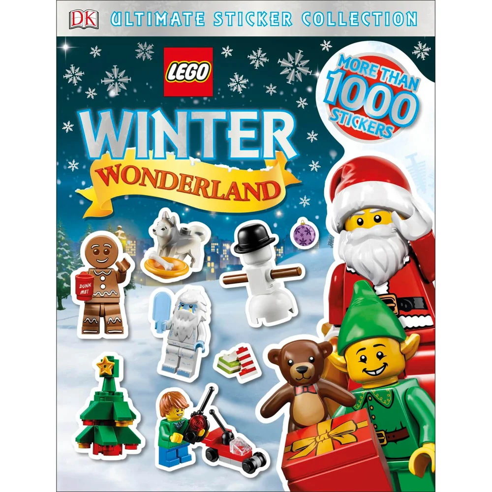 DK Bücher LEGO Winter Wonderland Ultimative Aufklebersammlung Taschenbuch Bild 1