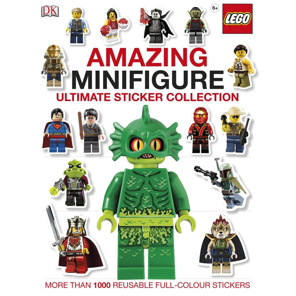 DK Books LEGO Amazing Minifigure Ultimative Aufklebersammlung Taschenbuch Bild 1