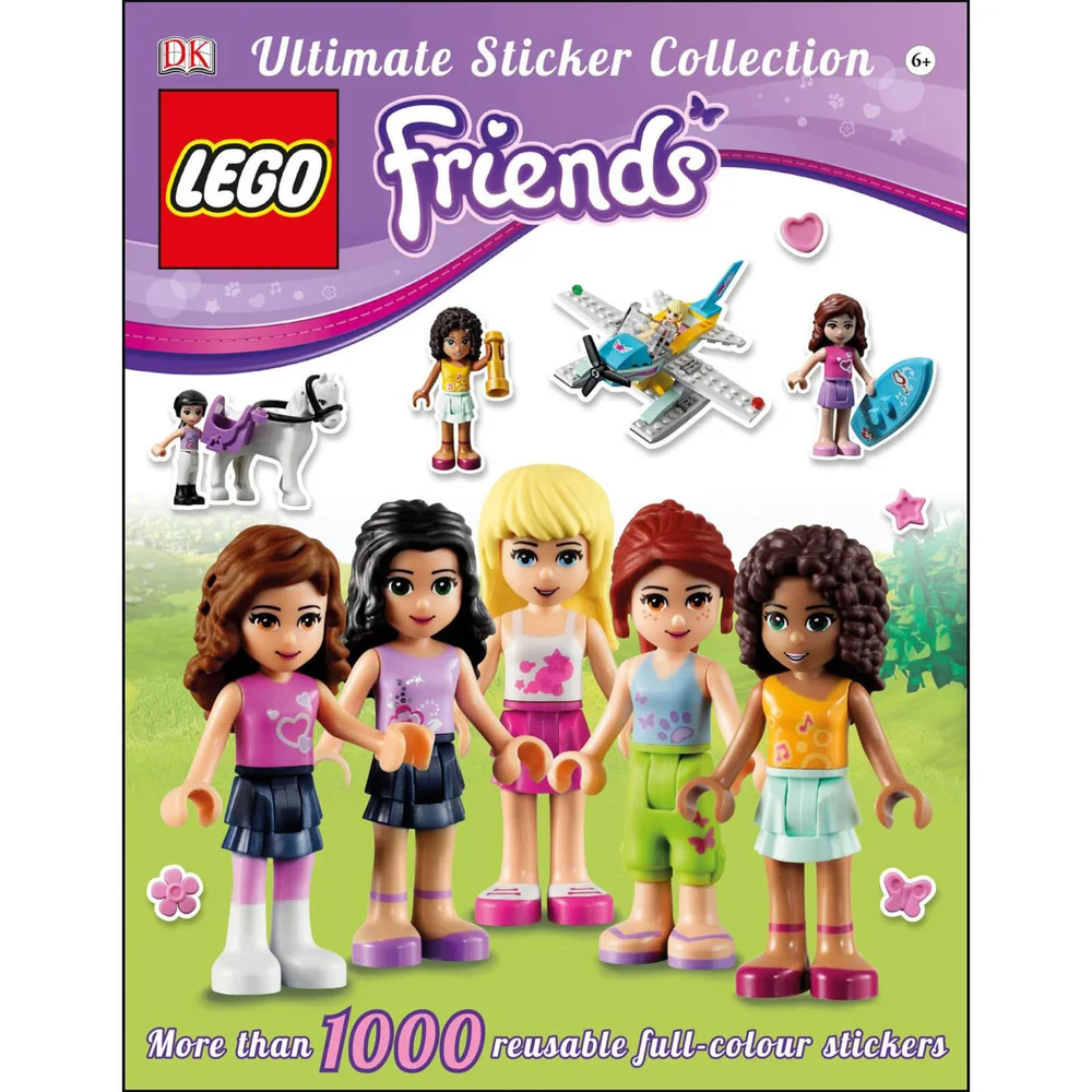 DK Books LEGO Friends Ultimate Sticker Collection Paperback Bild 1