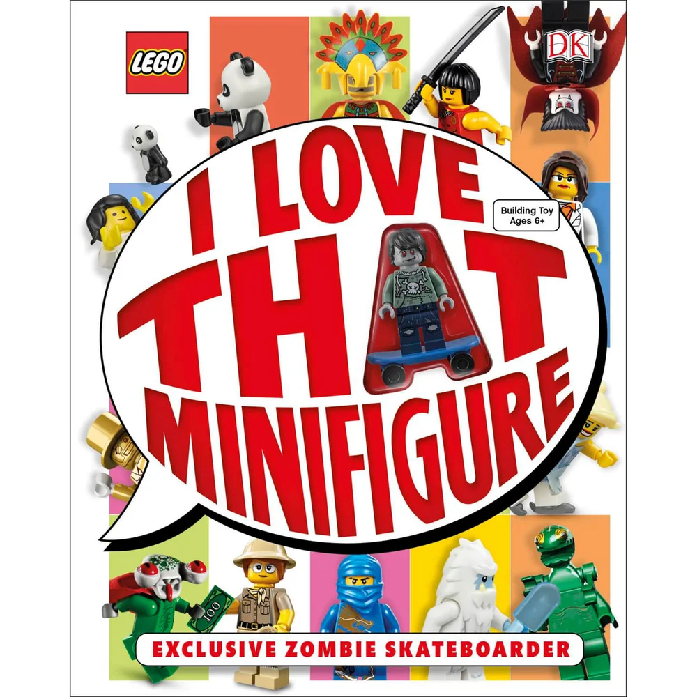 DK Books LEGO I Love That Minifigure Hardback Bild 1