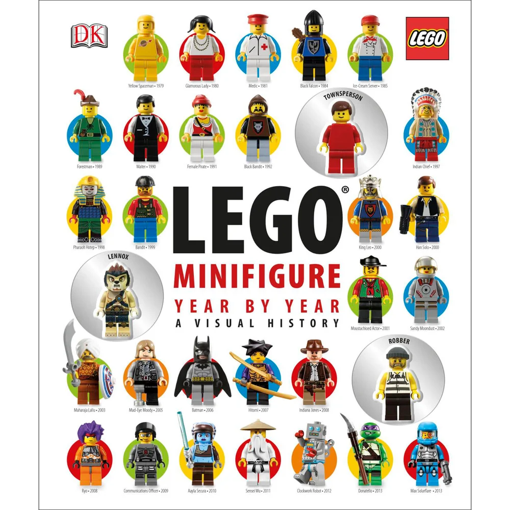 DK Books LEGO Minifigure Year by Year A Visual History Hardback Bild 1