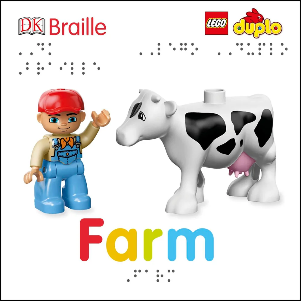 DK Books DK Braille LEGO DUPLO Farm Board Book Bild 1