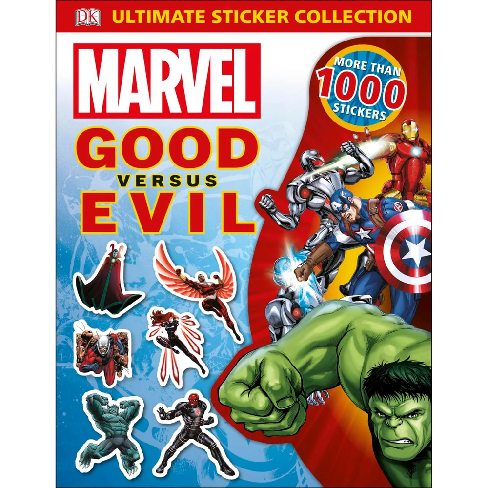 DK Books Marvel Good vs Evil Ultimative Aufklebersammlung Taschenbuch Bild 1